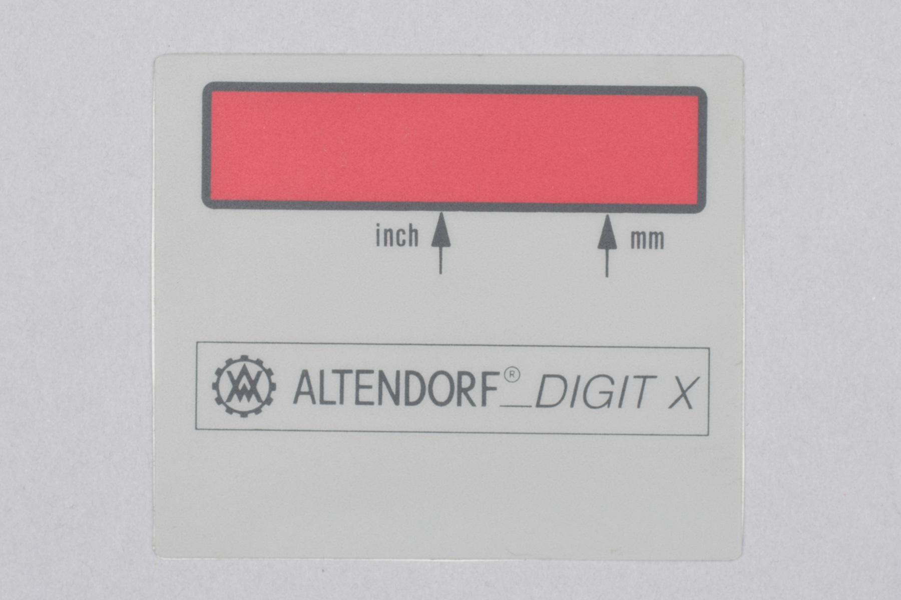 Folie für Display Digitalanzeige Parallelanschlag