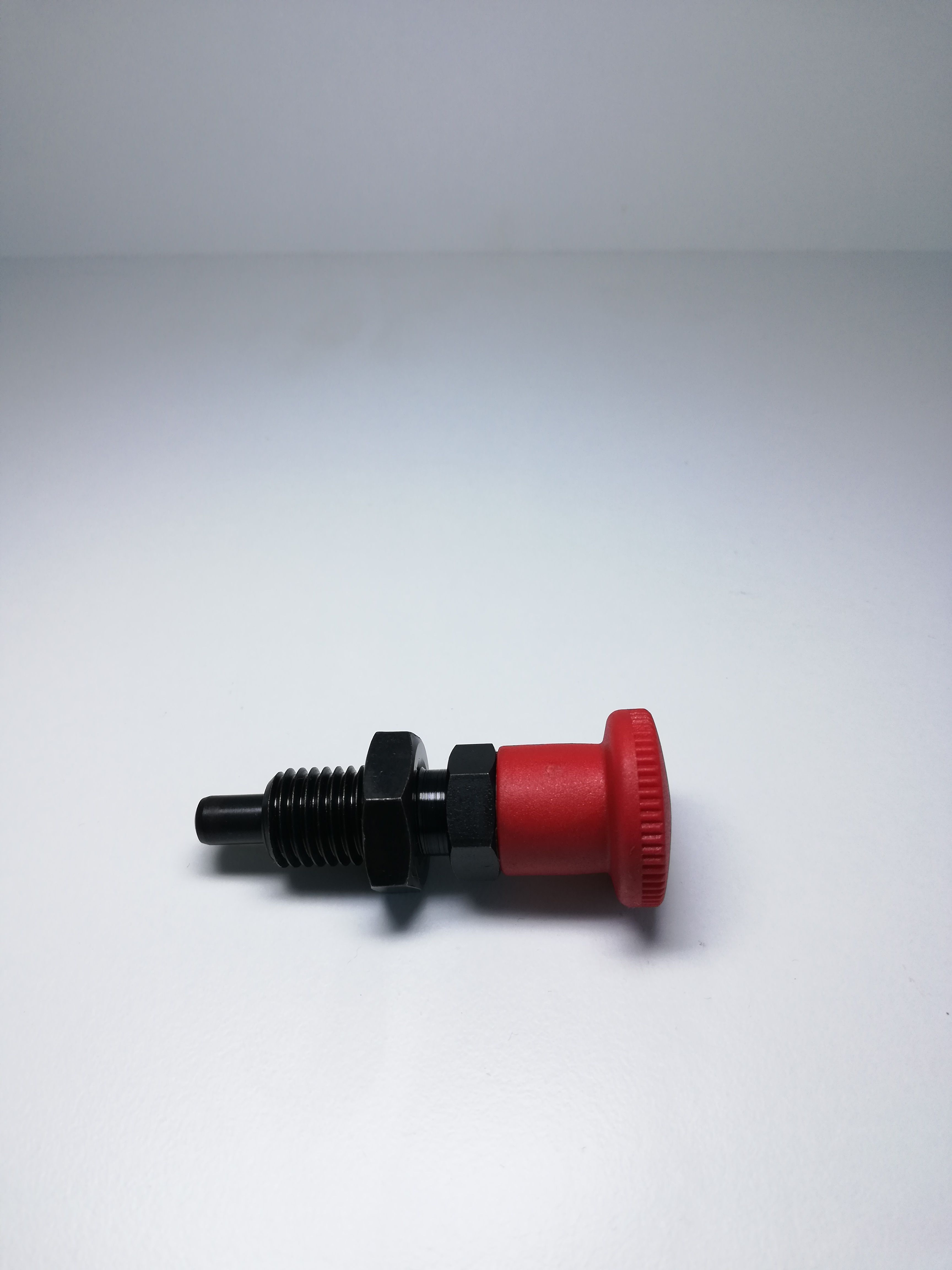 Rastbolzen GN 817-6-9-CK Knopf rot